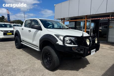 White 2019 Mazda BT-50 Dual Cab Utility Xt (4X4) (5Yr)