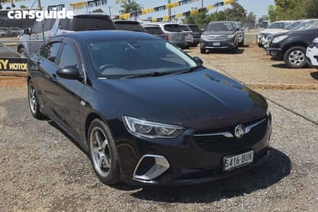 Black 2018 Holden Commodore Sportswagon Rs
