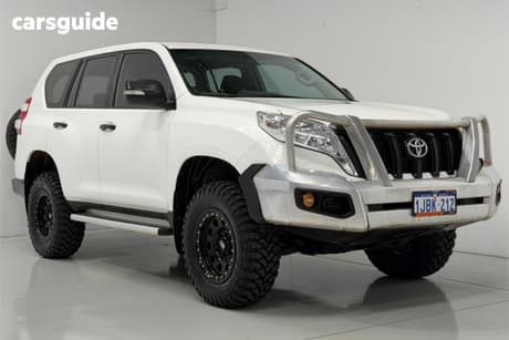 White 2016 Toyota Landcruiser Prado Wagon Gx (4X4)