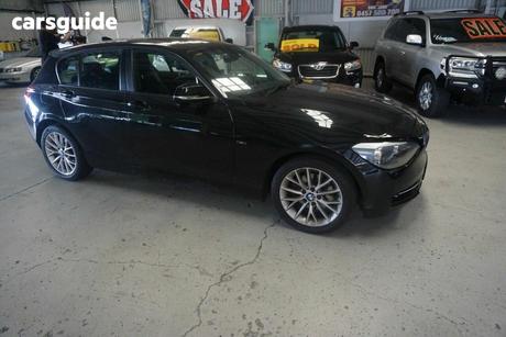 Black 2014 BMW 118I Hatchback 18I