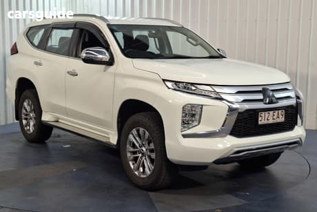 White 2022 Mitsubishi Pajero Sport Wagon Glx (4Wd) 5 Seat