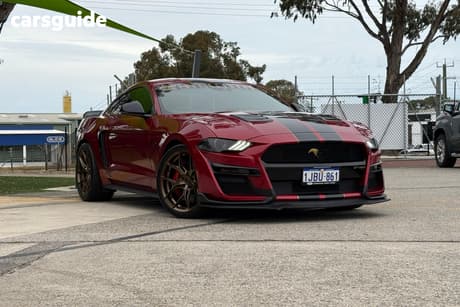 Red 2019 Ford Mustang Coupe Fastback Gt 5.0 V8