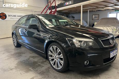 Black 2014 Holden Caprice Sedan V