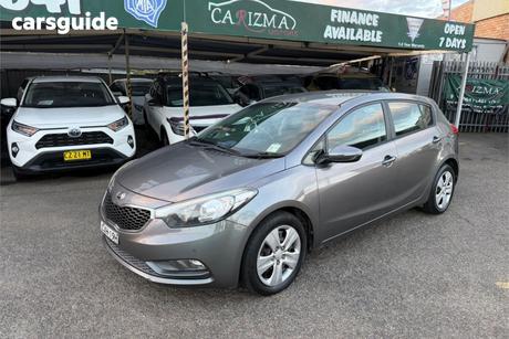 Grey 2015 Kia Cerato Hatchback S