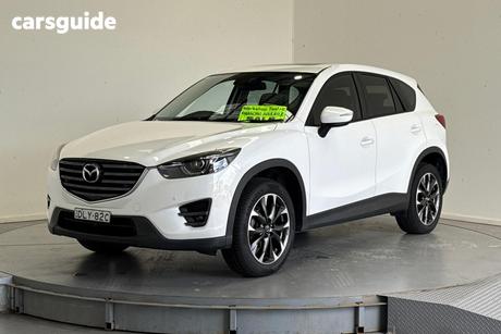 White 2016 Mazda CX-5 Wagon Akera (4X4)