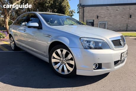 Silver 2011 Holden Caprice Sedan V