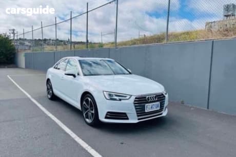 White 2016 Audi A4 Sedan 1.4 Tfsi S Tronic Sport
