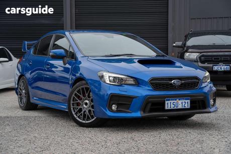 Blue 2017 Subaru WRX Sedan Premium (Awd)