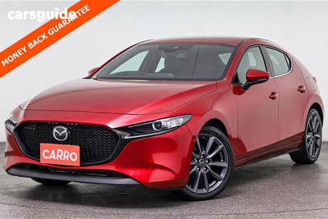 Red 2023 Mazda 3 Hatchback G20 Touring