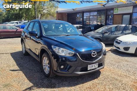 Blue 2013 Mazda CX-5 Wagon Maxx Sport (4X4)