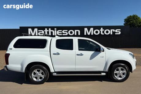 White 2019 Isuzu D-MAX Crew Cab Utility Ls-U Hi-Ride (4X2)
