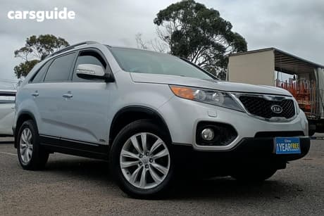 Silver 2012 Kia Sorento Wagon Platinum (4X4)