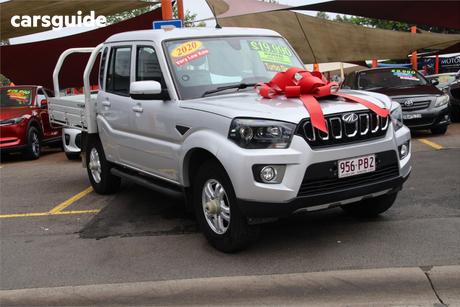 Silver 2020 Mahindra PIK-UP Dual Cab Utility Black Edition Mhawk 4Wd