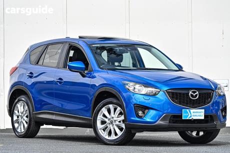 Blue 2013 Mazda CX-5 Wagon Akera (4X4)
