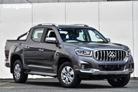 Grey 2017 LDV T60 Double Cab Utility Luxe (4X4)