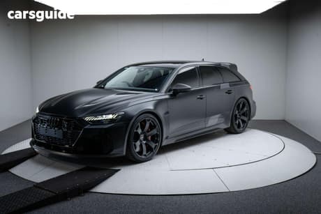 Black 2025 Audi RS6 Wagon Avant Gt