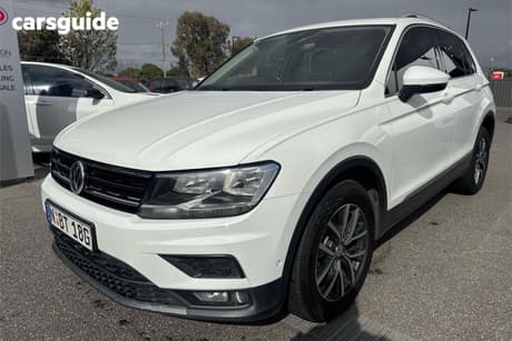 White 2018 Volkswagen Tiguan Wagon 110 Tdi Comfortline