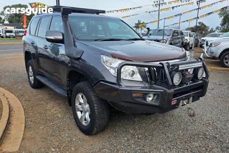 Grey 2011 Toyota Landcruiser Prado SUV GXL 4X4