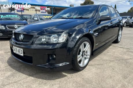Black 2009 Holden Commodore Sportswagon Sv6