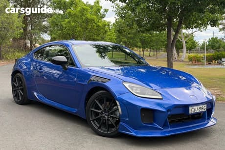 Blue 2023 Subaru BRZ Coupe S