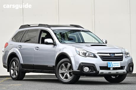 Silver 2014 Subaru Outback Wagon 2.0D Premium