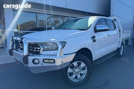 White 2019 Ford Ranger Double Cab Pick Up Xlt 2.0 (4X4)