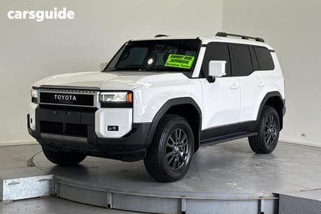 White 2025 Toyota Landcruiser Prado Wagon Gxl
