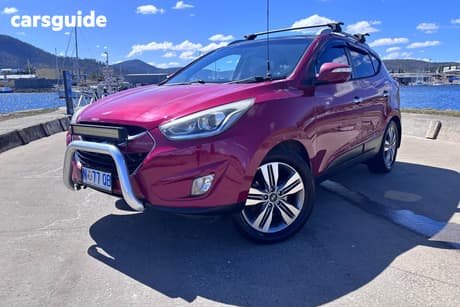 Red 2015 Hyundai IX35 Wagon Highlander (Awd)