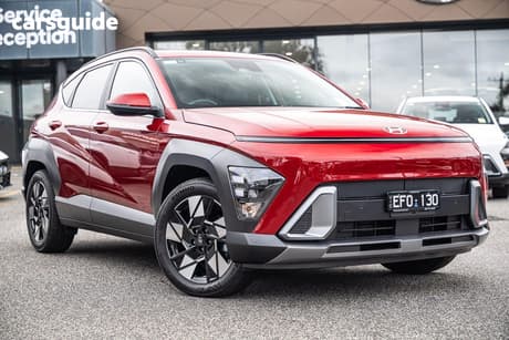 Red 2026 Hyundai Kona Wagon Hybrid Elite