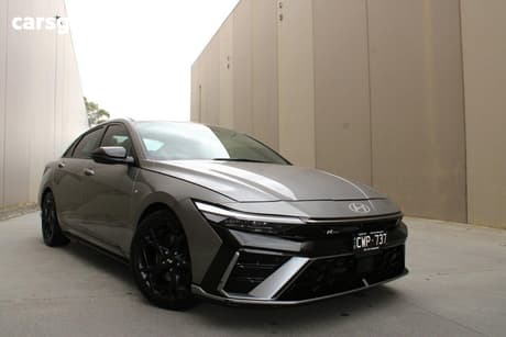Silver 2024 Hyundai I30 Sedan N Line