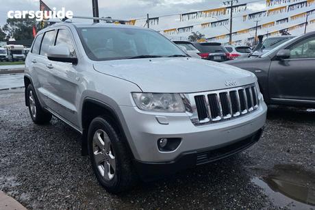 Silver 2012 Jeep Grand Cherokee Wagon Laredo (4X4)