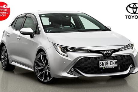 Silver 2021 Toyota Corolla Hatchback Zr