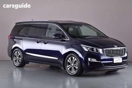 Blue 2018 Kia Carnival Wagon Sli