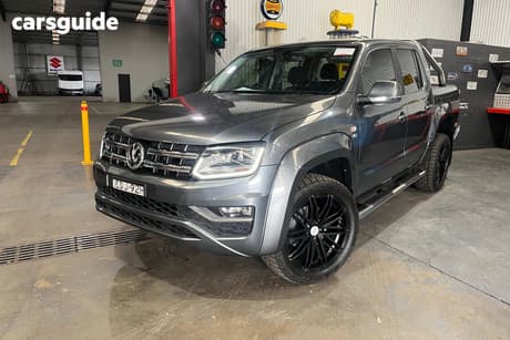 Grey 2019 Volkswagen Amarok Dual Cab Utility V6 Tdi 550 Highline
