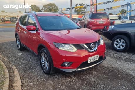 Red 2016 Nissan X-Trail Wagon Ti (4X4)