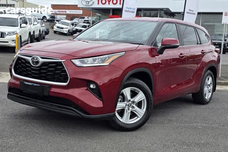 Red 2024 Toyota Kluger Wagon Gx Awd
