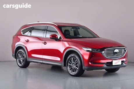 Red 2022 Mazda CX-8 Wagon Touring (Fwd)