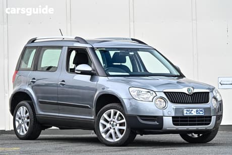 Grey 2012 Skoda Yeti Wagon 112 Tsi (4X4)