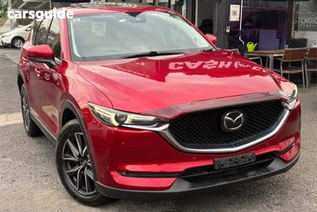 Red 2017 Mazda CX-5 Wagon Akera (4X4)