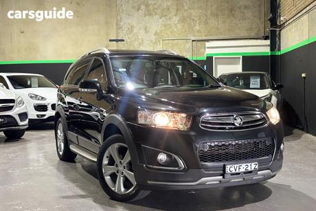 Black 2014 Holden Captiva Wagon 7 Lx (4X4)