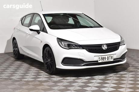 White 2017 Holden Astra Hatchback R