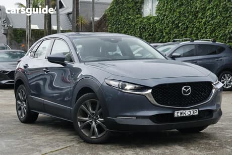 Blue 2022 Mazda CX-30 Wagon G25 Astina (Fwd)