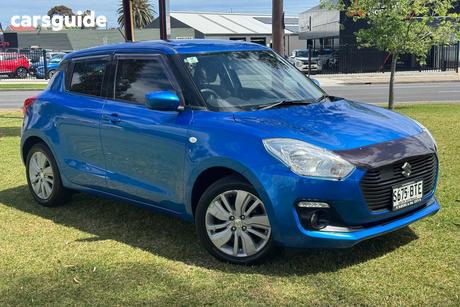 Blue 2017 Suzuki Swift Hatchback Gl Navigator