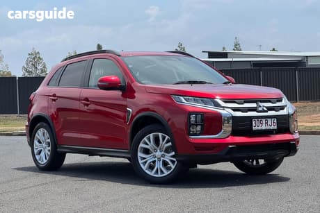 Red 2021 Mitsubishi ASX Wagon Es Plus (2Wd)