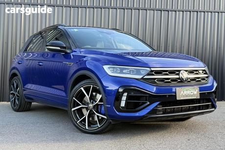 Blue 2023 Volkswagen T-ROC Wagon R