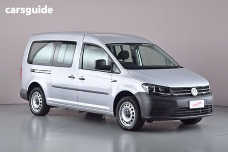 Silver 2019 Volkswagen Caddy Van Maxi Crewvan Tsi220