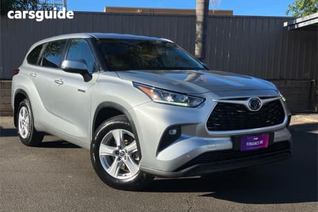 Silver 2024 Toyota Kluger Wagon Gx Hybrid Awd