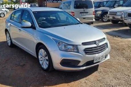 Silver 2016 Holden Cruze Hatchback Equipe