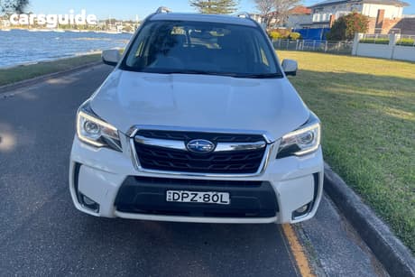 White 2017 Subaru Forester Wagon 2.0Xt Premium