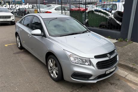 Silver 2015 Holden Cruze Sedan Cdx
